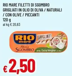 Famila Rio mare Filetti di Sgombro offerta