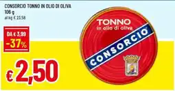 Famila TONNO in olio di oliva CONSORCIO offerta
