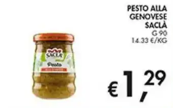 Coal Pesto alla genovese Saclà offerta