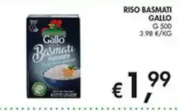 Coal Riso Basmati Gallo offerta