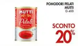 Coal Pomodori Pelati Mutti offerta