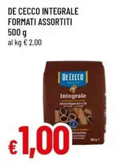 Famila De Cecco Integrale offerta