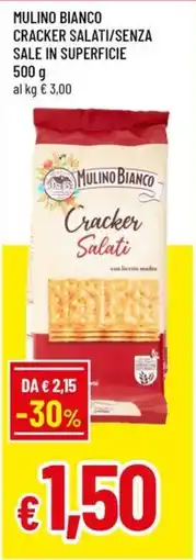 Famila Mulino Bianco Cracker Salati offerta