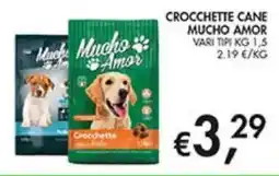Coal Crocchette cane Mucho Amor offerta