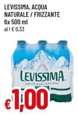 Famila Levlssima acqua naturale / frizzante offerta