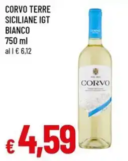 Famila CORVO TERRE SICILIANE IGT BIANCO offerta