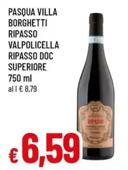 Famila Pasqua Villa Borghetti Ripasso Valpolicella Ripasso DOC Superiore offerta