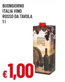 Famila Buongiorno Italia Vino Rosso da Tavola offerta
