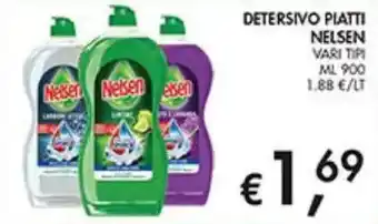 Coal Detersivo piatti Nelsen offerta