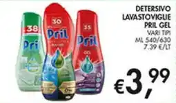 Coal Detersivo lavastoviglie Pril Gel offerta