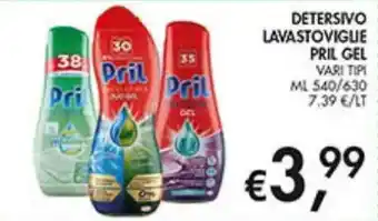 Coal Detersivo lavastoviglie Pril Gel offerta