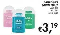 Coal Detergente intimo Chilly offerta