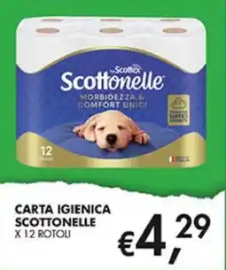 Coal Carta igienica Scottonele offerta