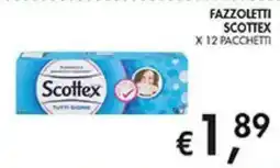 Coal FAZZOLETTI SCOTTTEX offerta