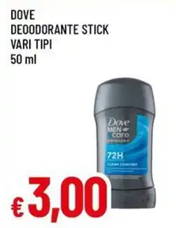 Famila Dove deodorante stick offerta