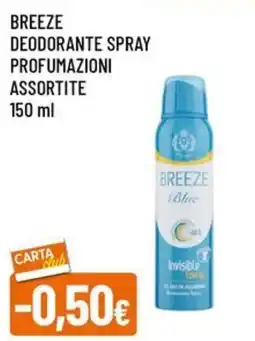 Famila BREEZE DEODORANTE SPRAY offerta