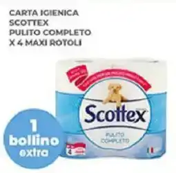 Coal Carta igienica Scottex Pulito Completo offerta