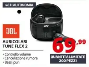 Comet JBL AURICOLARI TUNE FLEX 2 offerta