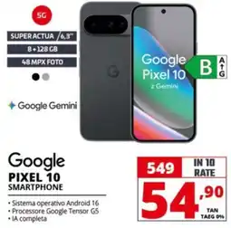 Comet Google Pixel 10 offerta