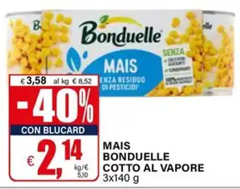 Il Gigante MAIS BONDUELLE offerta