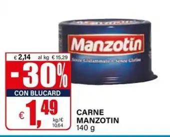 CARNE MANZOTIN