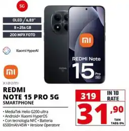 Comet REDMI NOTE 15 PRO 5G offerta