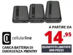 Comet CARICA BATTERIA DI EMERGENZA PBENTRY offerta