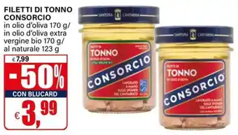 Il Gigante Filetti di tonno consorcio offerta