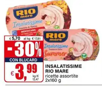 Il Gigante INSALATISSIME RIO MARE offerta
