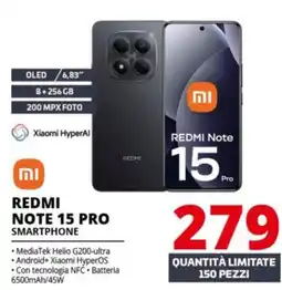 Comet REDMI NOTE 15 PRO offerta