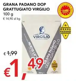 Migross Superstore Grana Padano DOP Grattugiato Virgilio offerta