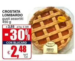 Il Gigante CROSTATA LOMBARDO offerta