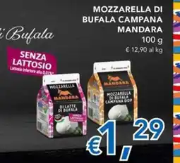 Migross Superstore Mozzarella di bufala campana mandara offerta