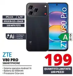 Comet ZTE V80 PRO SMARTPHONE offerta