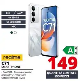 Comet realme C71 SMARTPHONE offerta