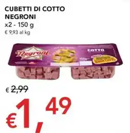 Migross Superstore Cubetti di Cotto Negroni offerta