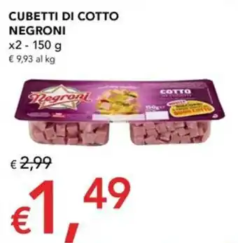 Migross Superstore Cubetti di Cotto Negroni offerta