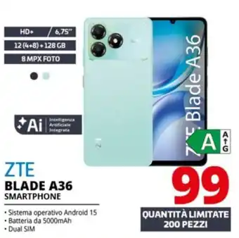 Comet ZTE BLADE A36 SMARTPHONE offerta