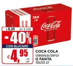 Il Gigante Coca Cola classica/zero/ O Fanta offerta