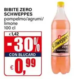 Il Gigante Bibite zero Schweppes offerta