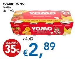 Migross Superstore YOGURT YOMO Frutta offerta