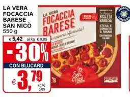 Il Gigante LA VERA FOCACCIA BARESE SAN NICÒ offerta