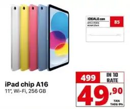 Comet iPad chip A16 offerta