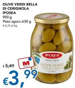 Migross Superstore Olive verdi bella di cerignola Iposea offerta