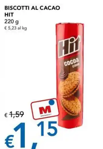 Migross Superstore Biscotti al cacao Hit offerta