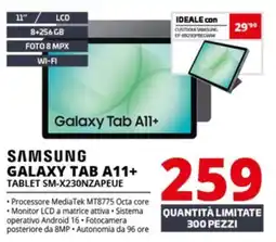 Comet SAMSUNG GALAXY TAB A11+ offerta