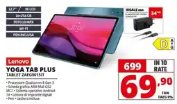 Comet Lenovo YOGA TAB PLUS TABLET ZAEG0015IT offerta