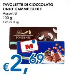 Migross Superstore Tavolette di cioccolato Lindt Gamme Bleue Assortiti offerta