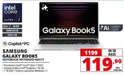 Comet SAMSUNG GALAXY BOOK5 offerta