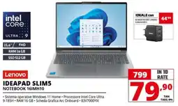 Comet Lenovo IDEAPAD SLIM5 NOTEBOOK 16IMH10 offerta